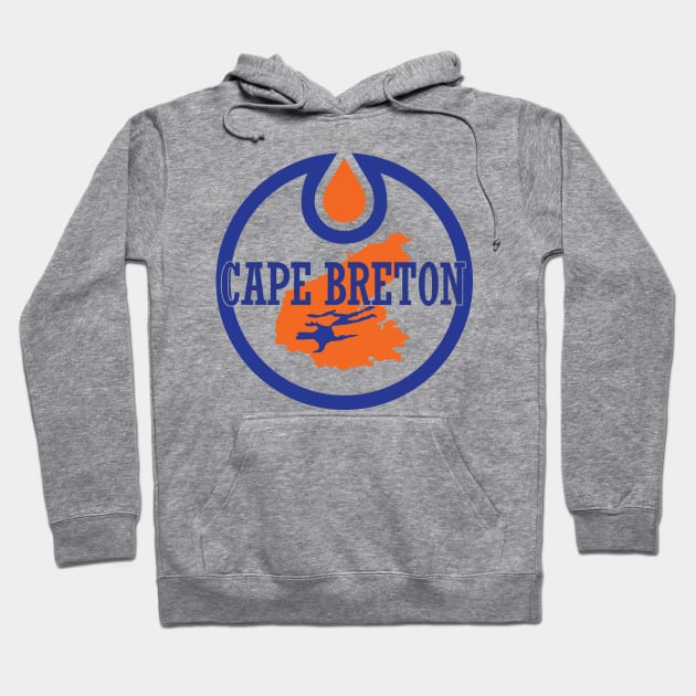 Cape Breton Oilers Hoodie by MindsparkCreative